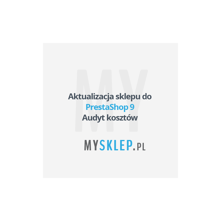 PrestaShop Aktualizacja